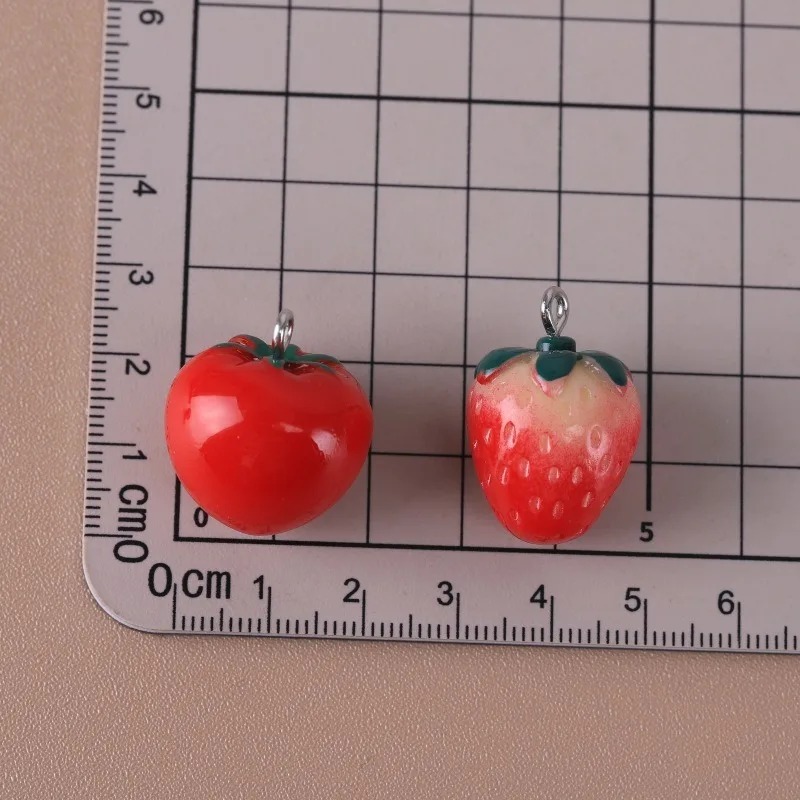 10 Pieces Realistic 3D Strawbe - đánh giá và giá 3D Printing Earrings