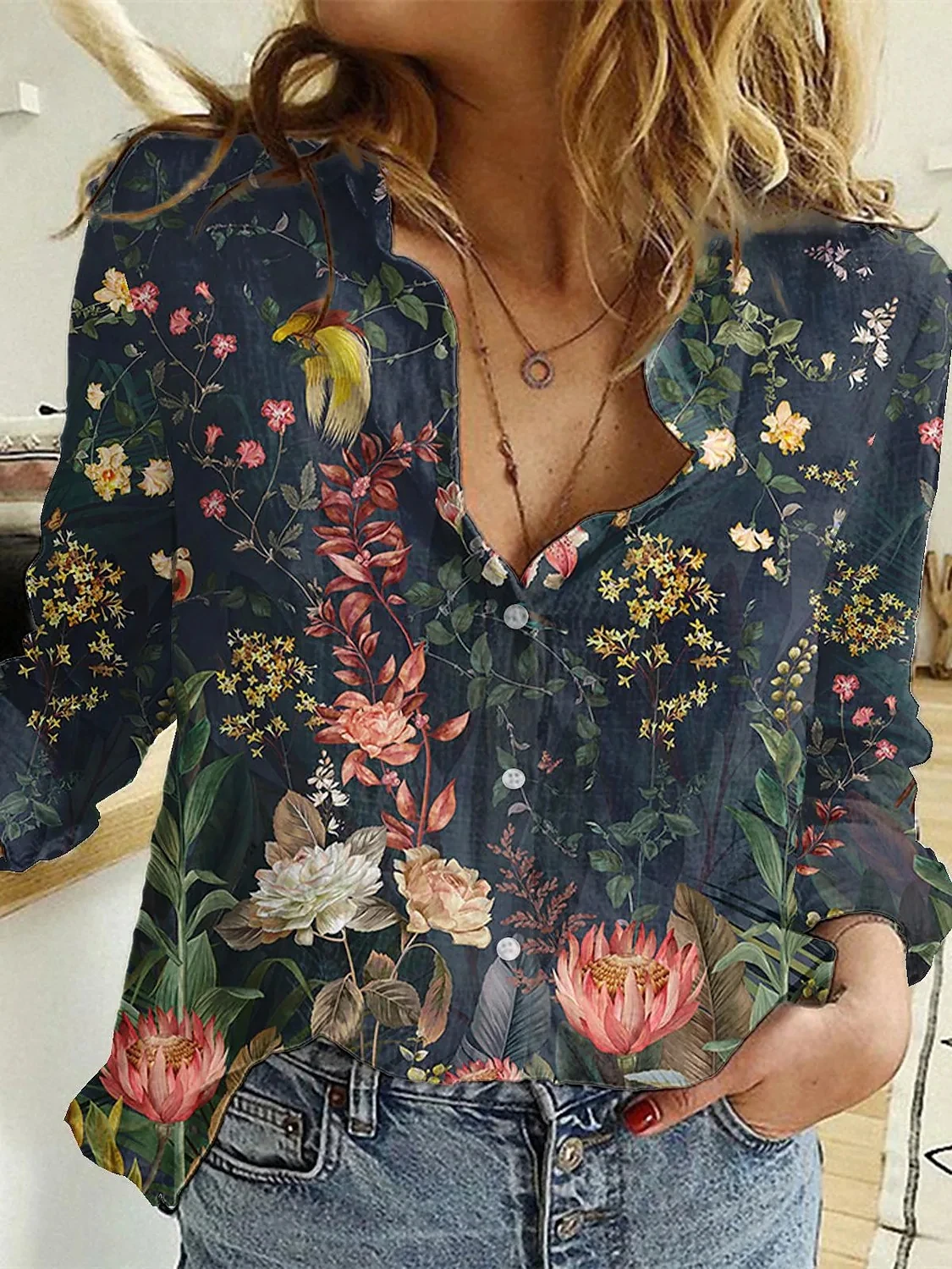 Elegant Loose Shirt Woman Week - đánh giá và giá 3D Printing Cancer