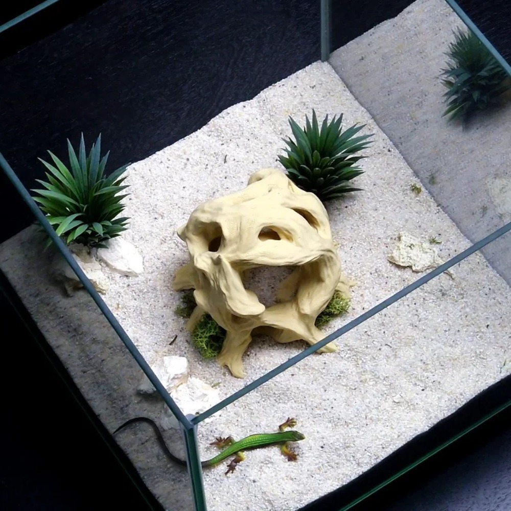3D Printed Driftwood Reptile H - đánh giá và giá 3D Printing Lizard
