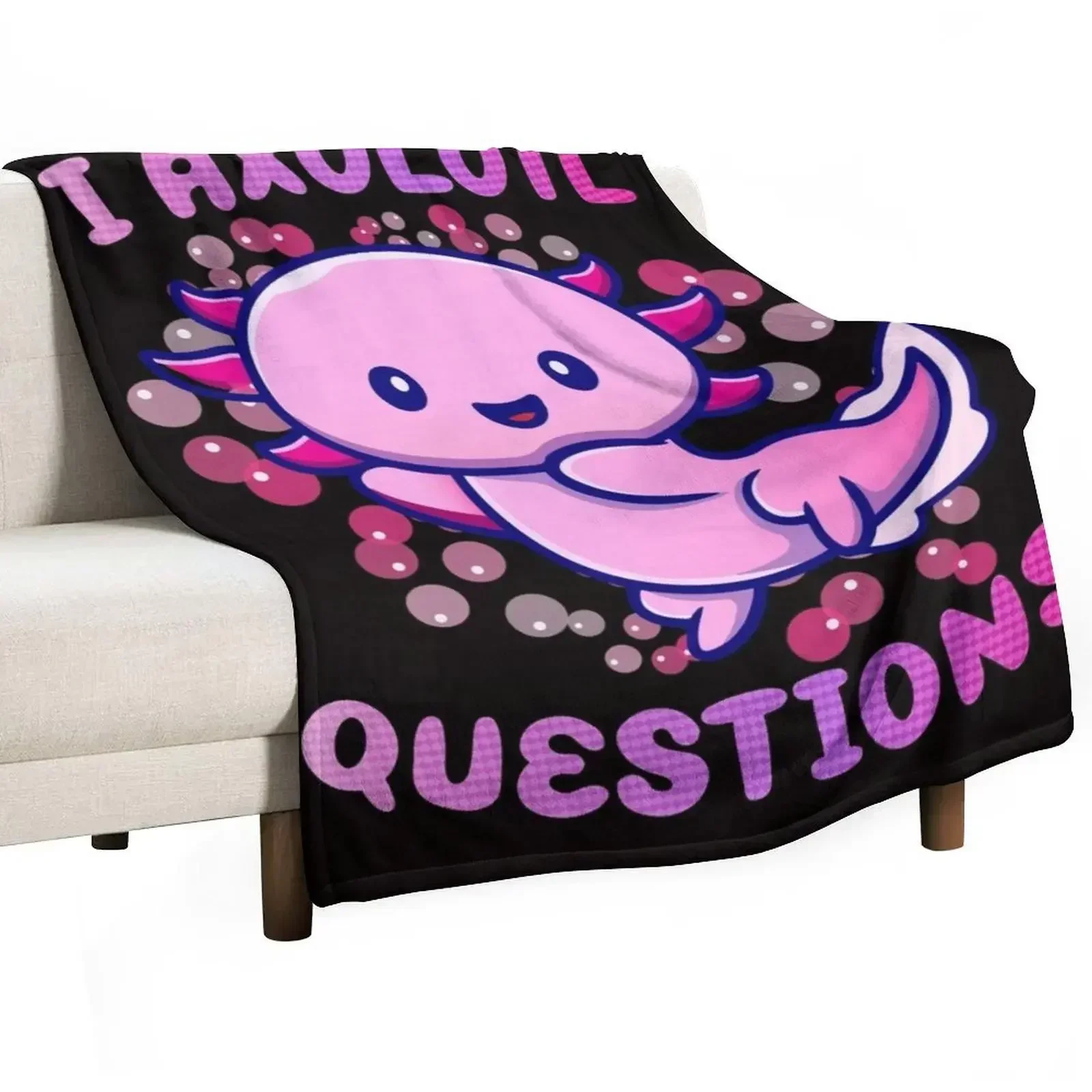 i axolotl questions Throw Blan - đánh giá và giá 3D Printing Questions