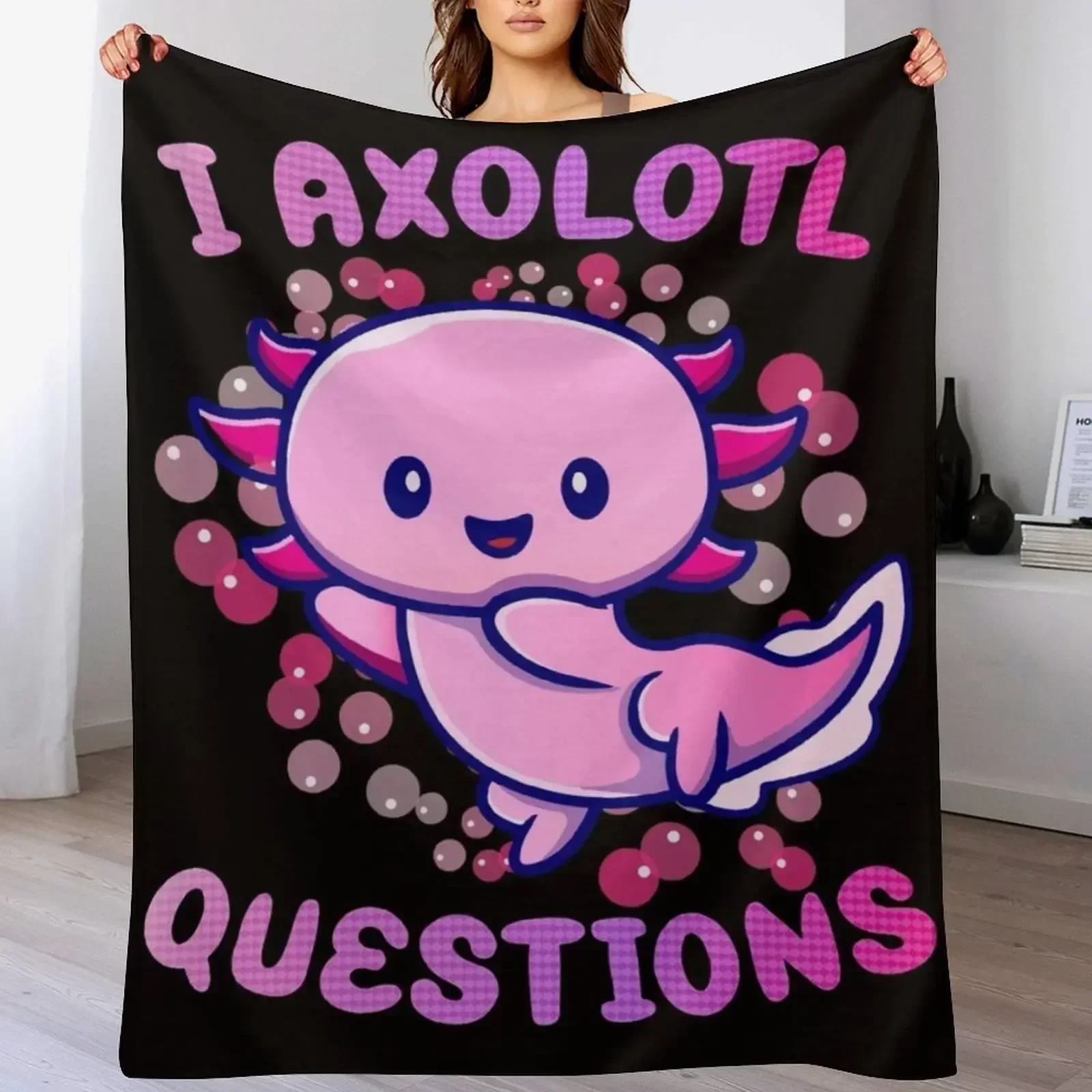 i axolotl questions Throw Blan - đánh giá và giá 3D Printing Questions