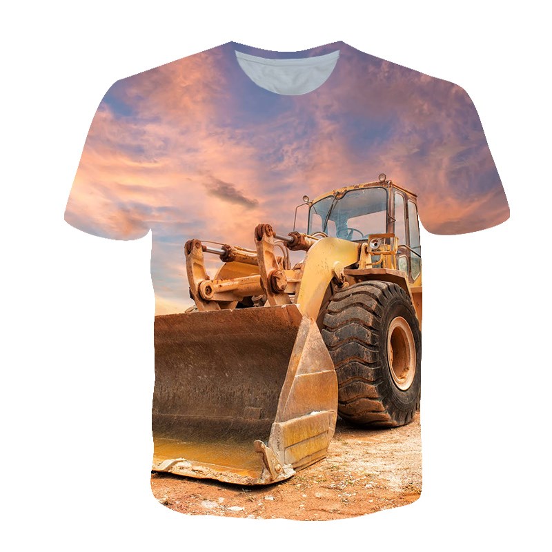 Summer Personalized T-shirt Me - đánh giá và giá 3D Printing Excavator