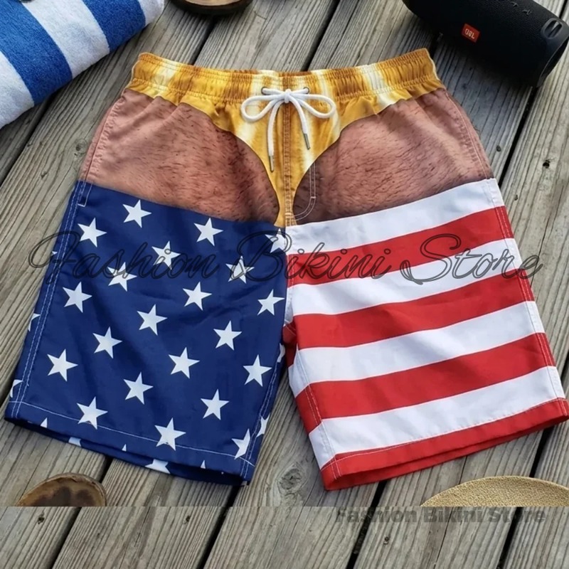 Fun Beach Party Swim Trunks Fo - đánh giá và giá 3D Printing Viral