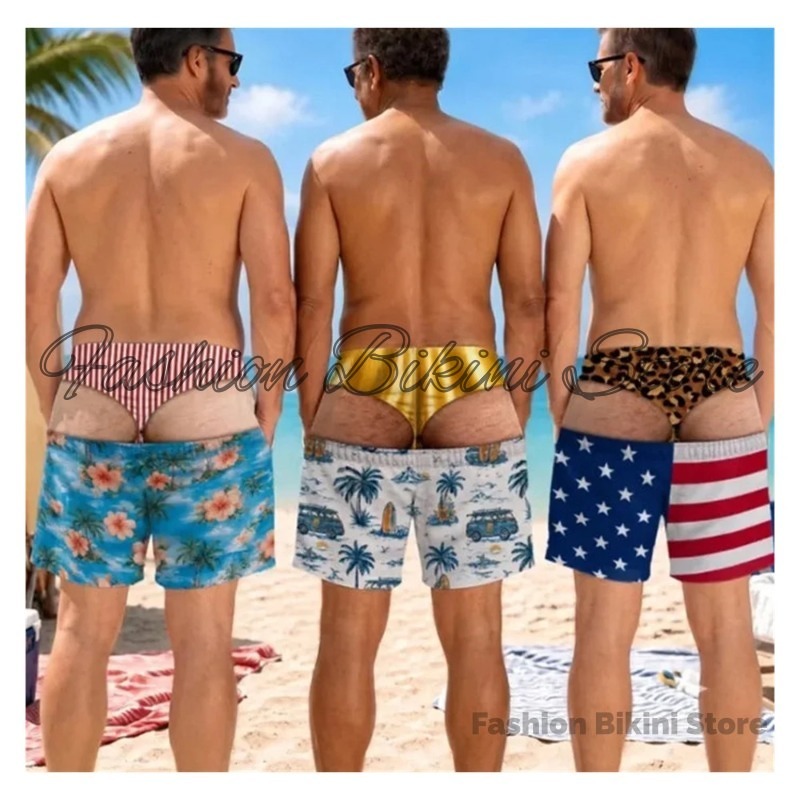 Fun Beach Party Swim Trunks Fo - đánh giá và giá 3D Printing Viral