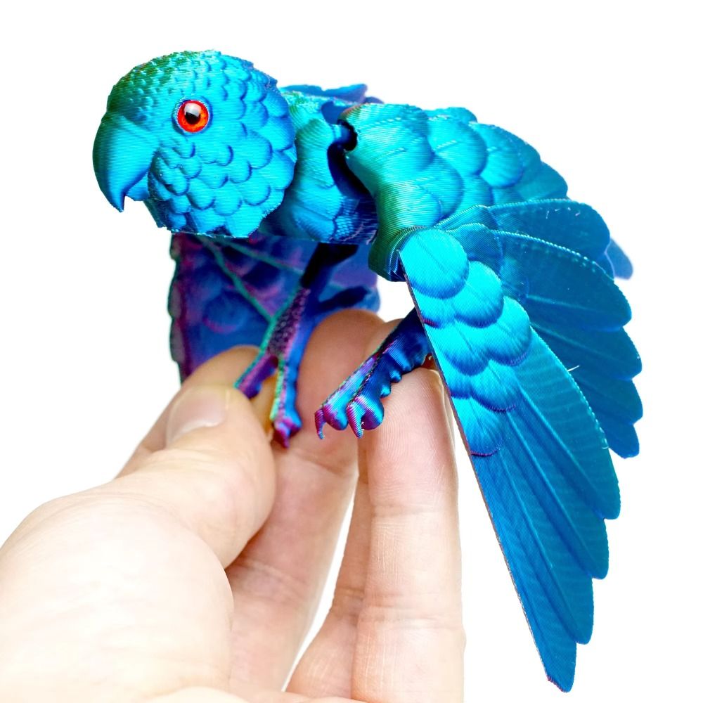 Simulated Eye 3D Printed Parro - đánh giá và giá 3D Printing Figure