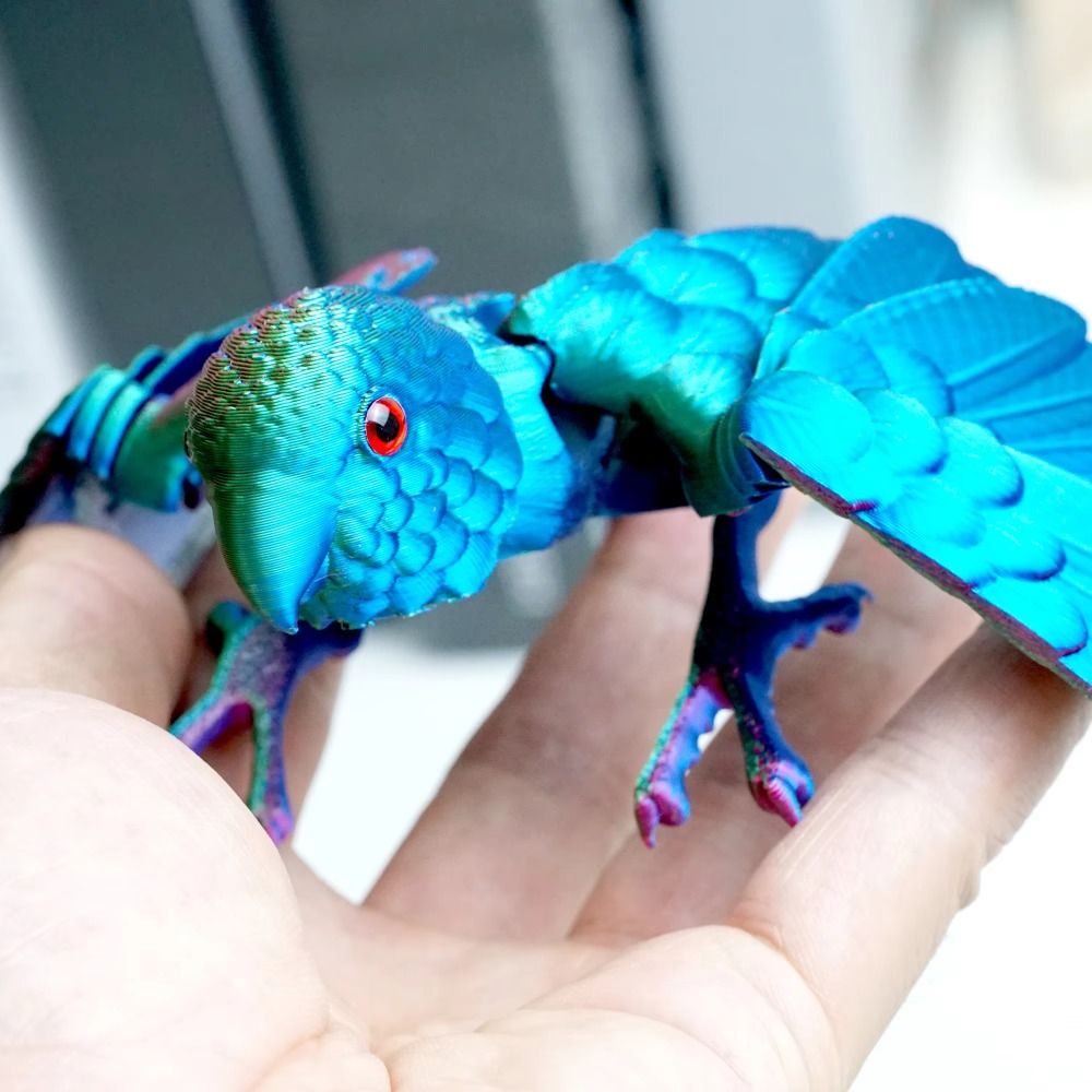 Simulated Eye 3D Printed Parro - đánh giá và giá 3D Printing Figure