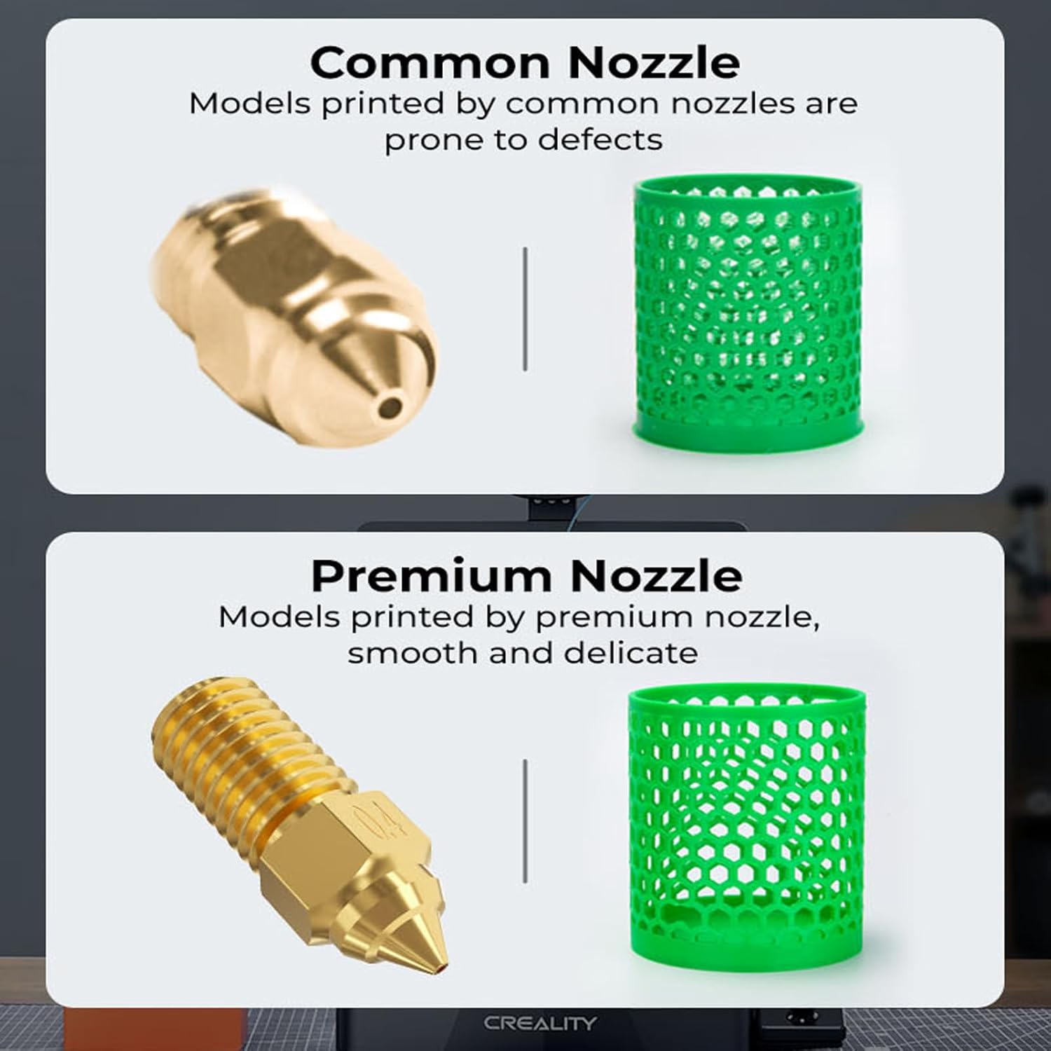 Creality Ender 3 V3 SE Nozzle  - đánh giá và giá Creality Printer K1