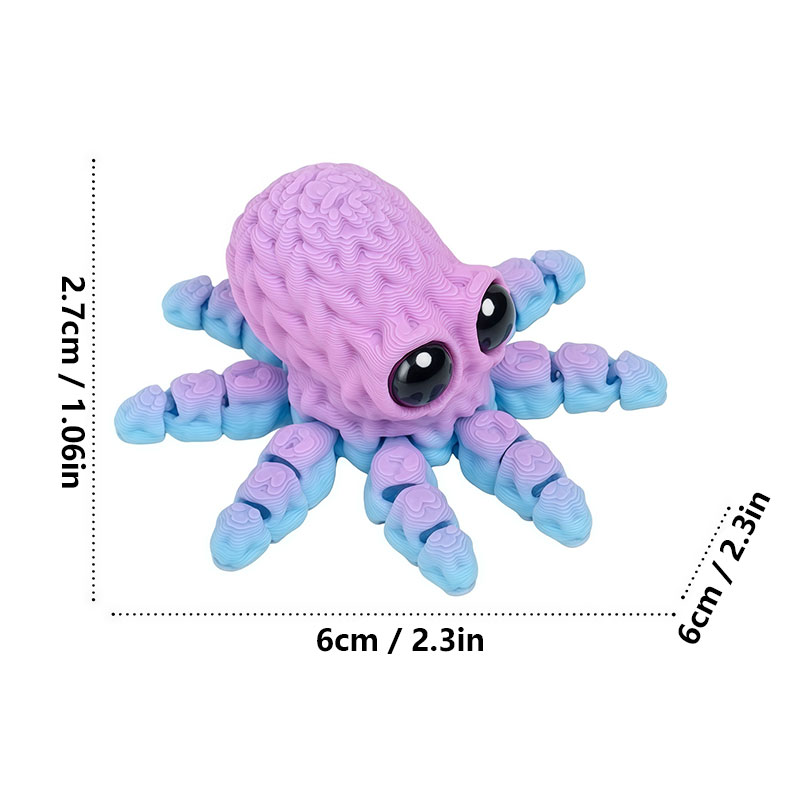 Adorable 3D Printed Octopus Fr - đánh giá và giá 3D Printing Lizard