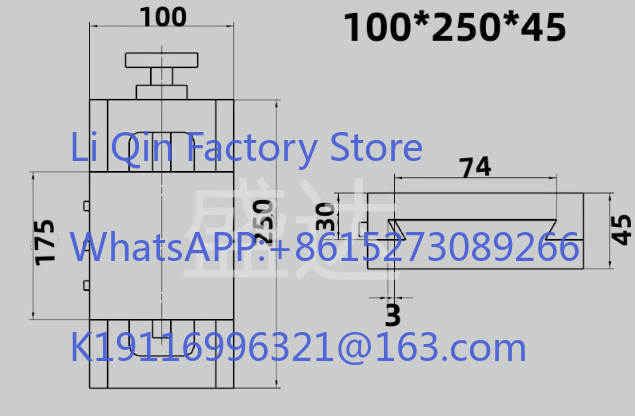 Screw rod sliding table cast i - đánh giá và giá Linear Guide Rail