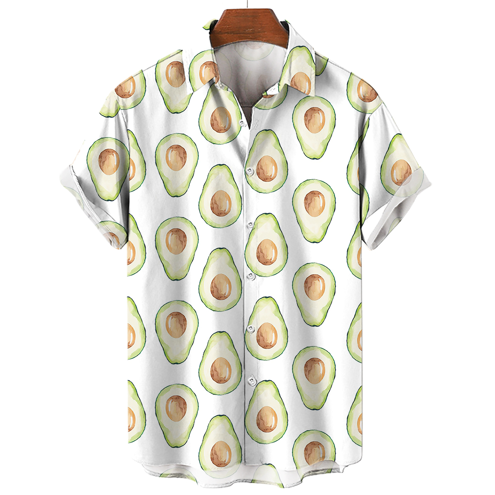 Hawaiian Shirt Men 3D Fruit Pr - đánh giá và giá 3D Printing Cancer