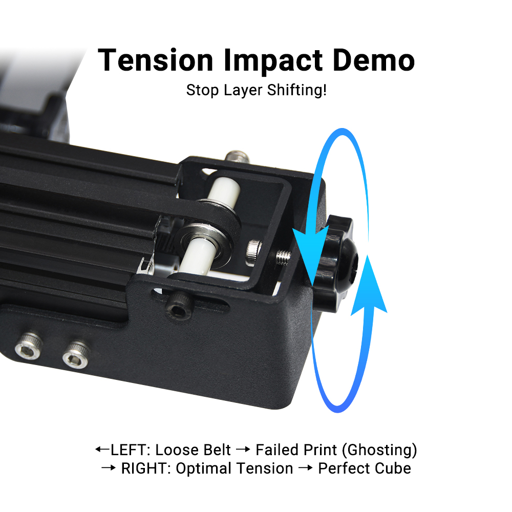 3D Printer Parts Belt Tensione - đánh giá và giá 3D Printing X Axis