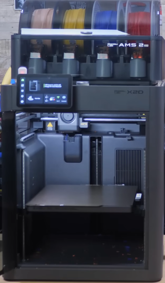 New X2D Combo Dual Nozzle Auto - đánh giá và giá 3D Printing Fdm